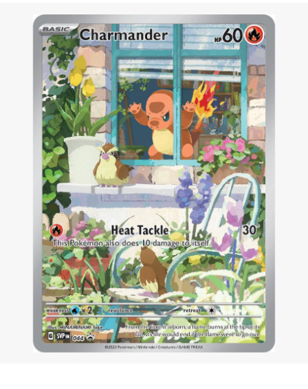 12" Charmander Pokemon Figure - JM Designs