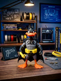 Daffy Duck "Batman" Mashup Figure — Hand-Made 3D Print