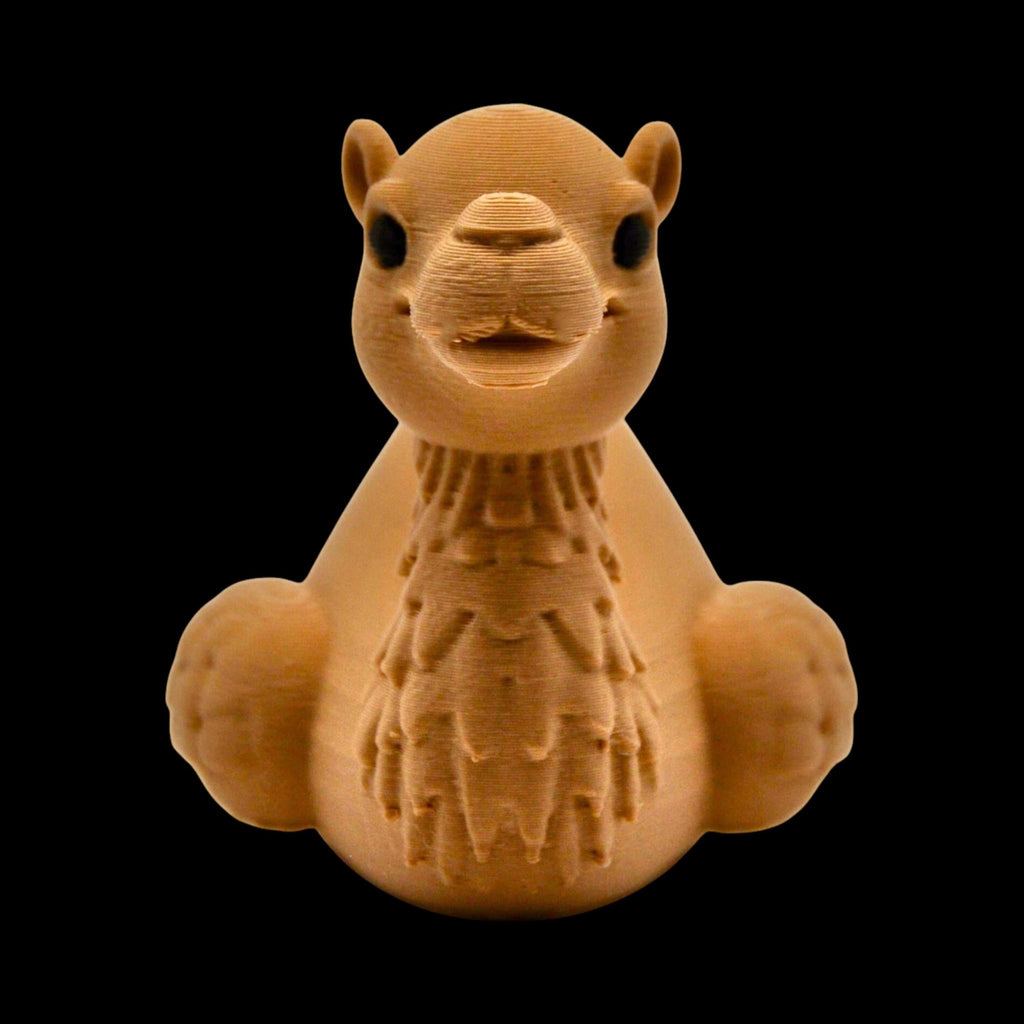 2 Different Camel Duck Figurine Tan & Brown Desert Theme Collection - JM Designs