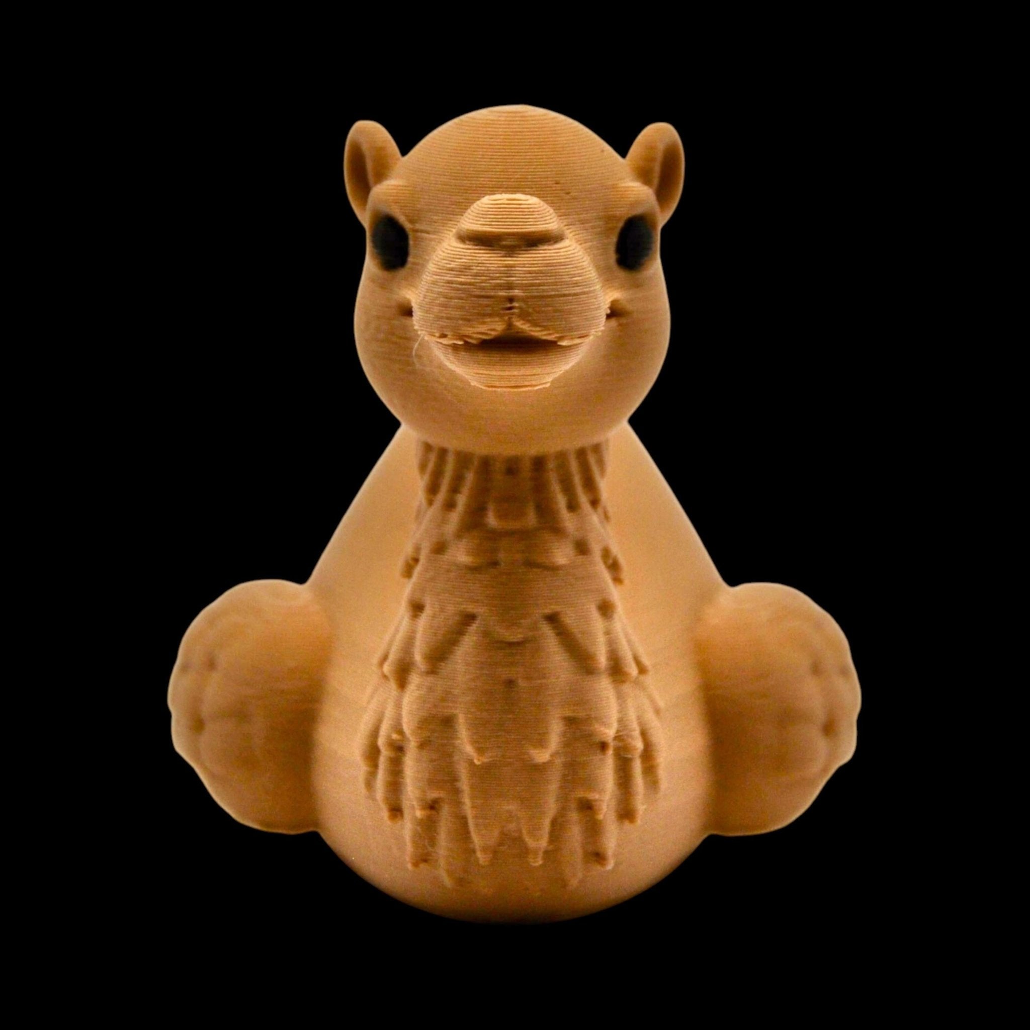 2 Different Camel Duck Figurine Tan & Brown Desert Theme Collection - JM Designs