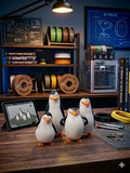 Madagascar Penguins Figures Handmade 3D Print