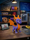 Spyro the Dragon Figure — 14" Hand-Made 3D Print