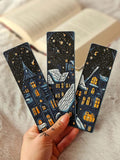 3D Printed Bookmarks, Cozy Christmas Winter Village Set - JM Designs