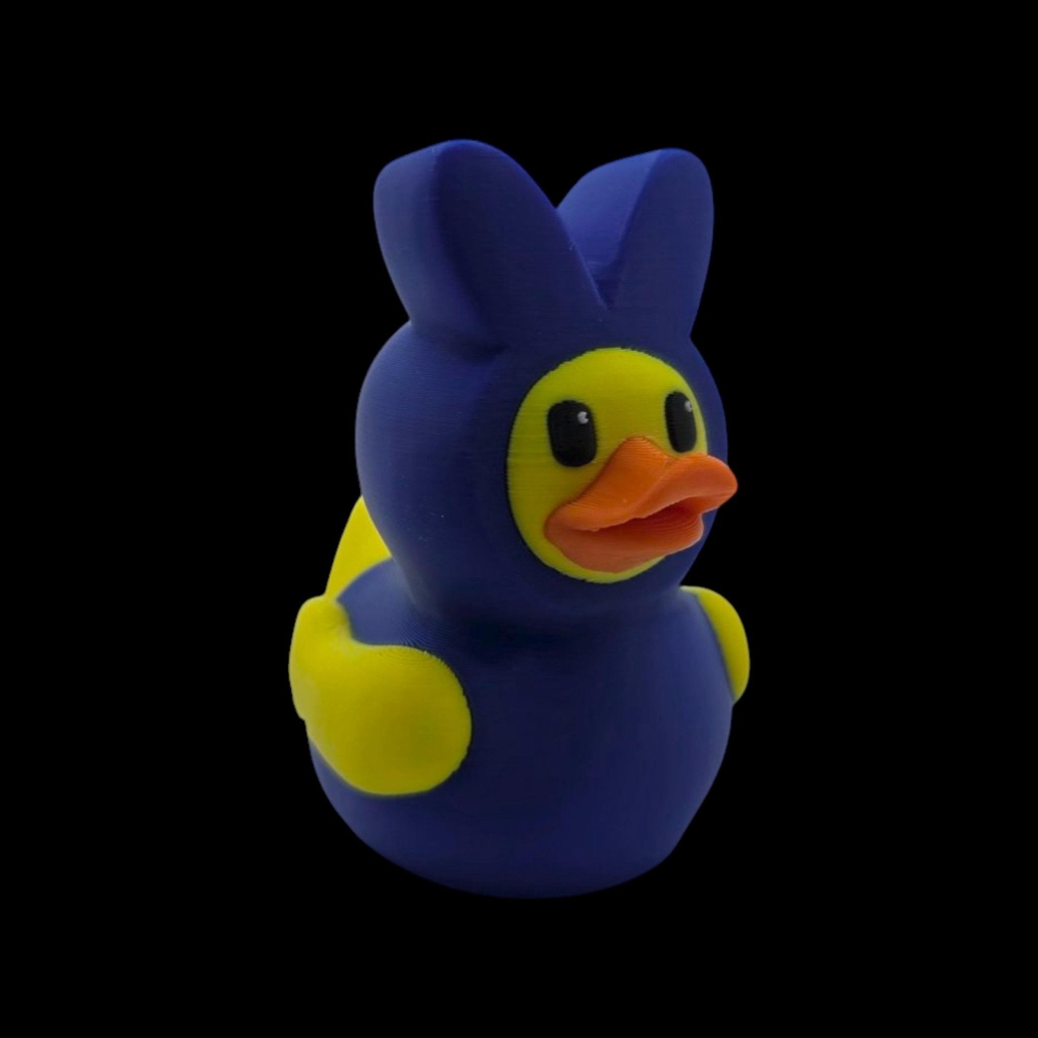 3d Printed Duck Figurine Toy Marshmallow Peep Easter Decoration Accessory Candy Shaped Ornament Blue Pink - JM Designs