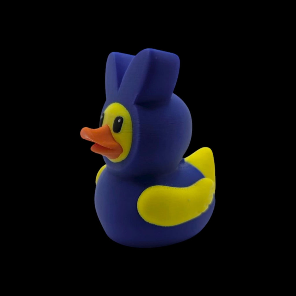 3d Printed Duck Figurine Toy Marshmallow Peep Easter Decoration Accessory Candy Shaped Ornament Blue Pink - JM Designs