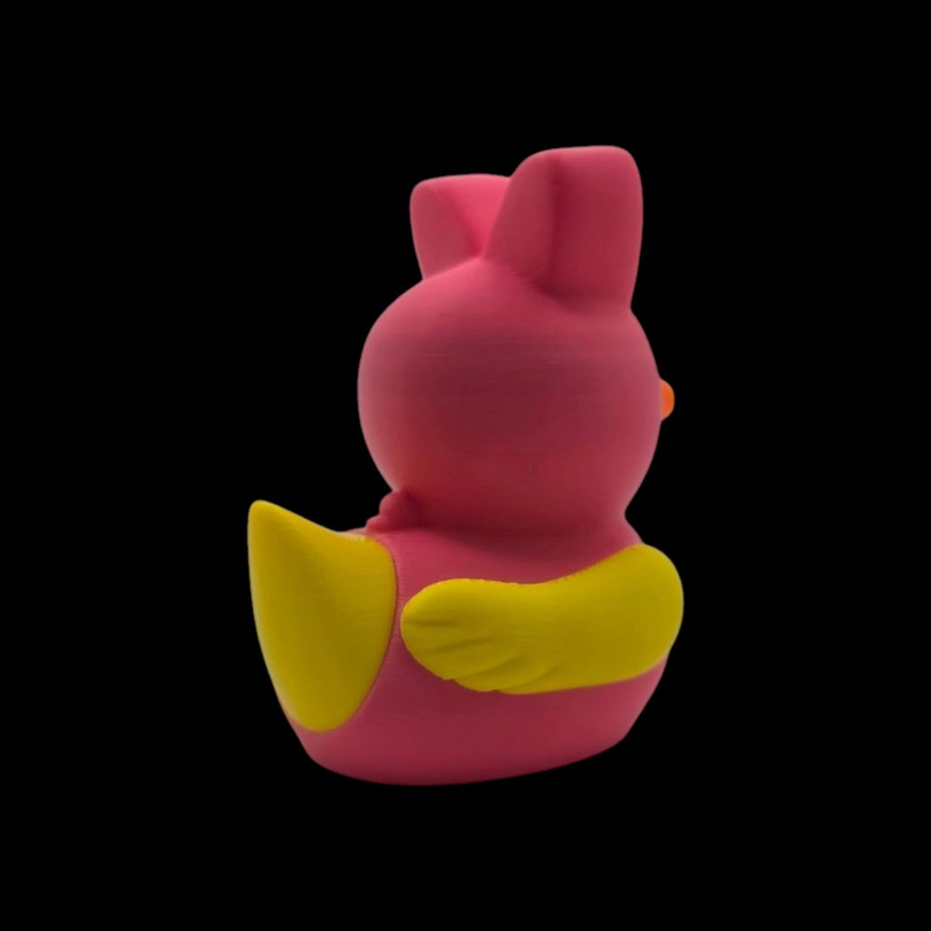 3d Printed Duck Figurine Toy Marshmallow Peep Easter Decoration Accessory Candy Shaped Ornament Blue Pink - JM Designs