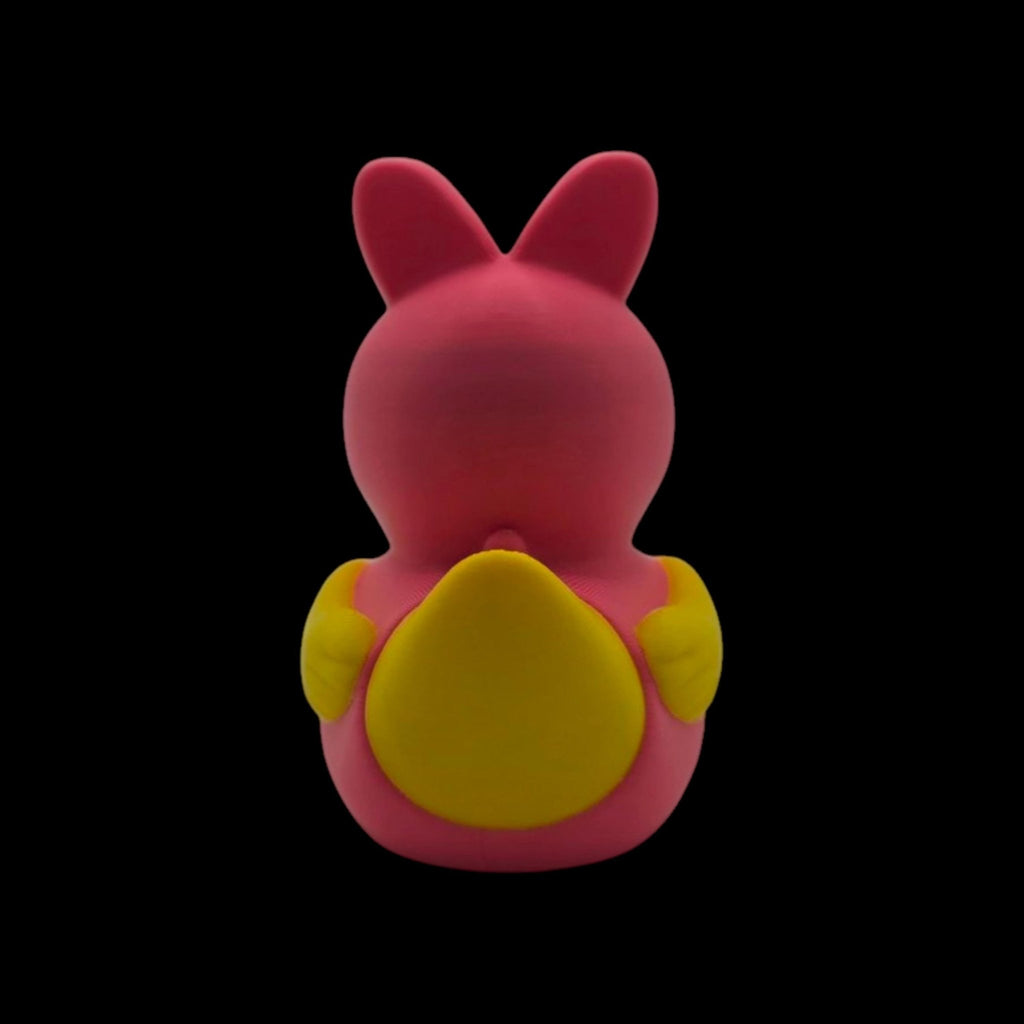 3d Printed Duck Figurine Toy Marshmallow Peep Easter Decoration Accessory Candy Shaped Ornament Blue Pink - JM Designs
