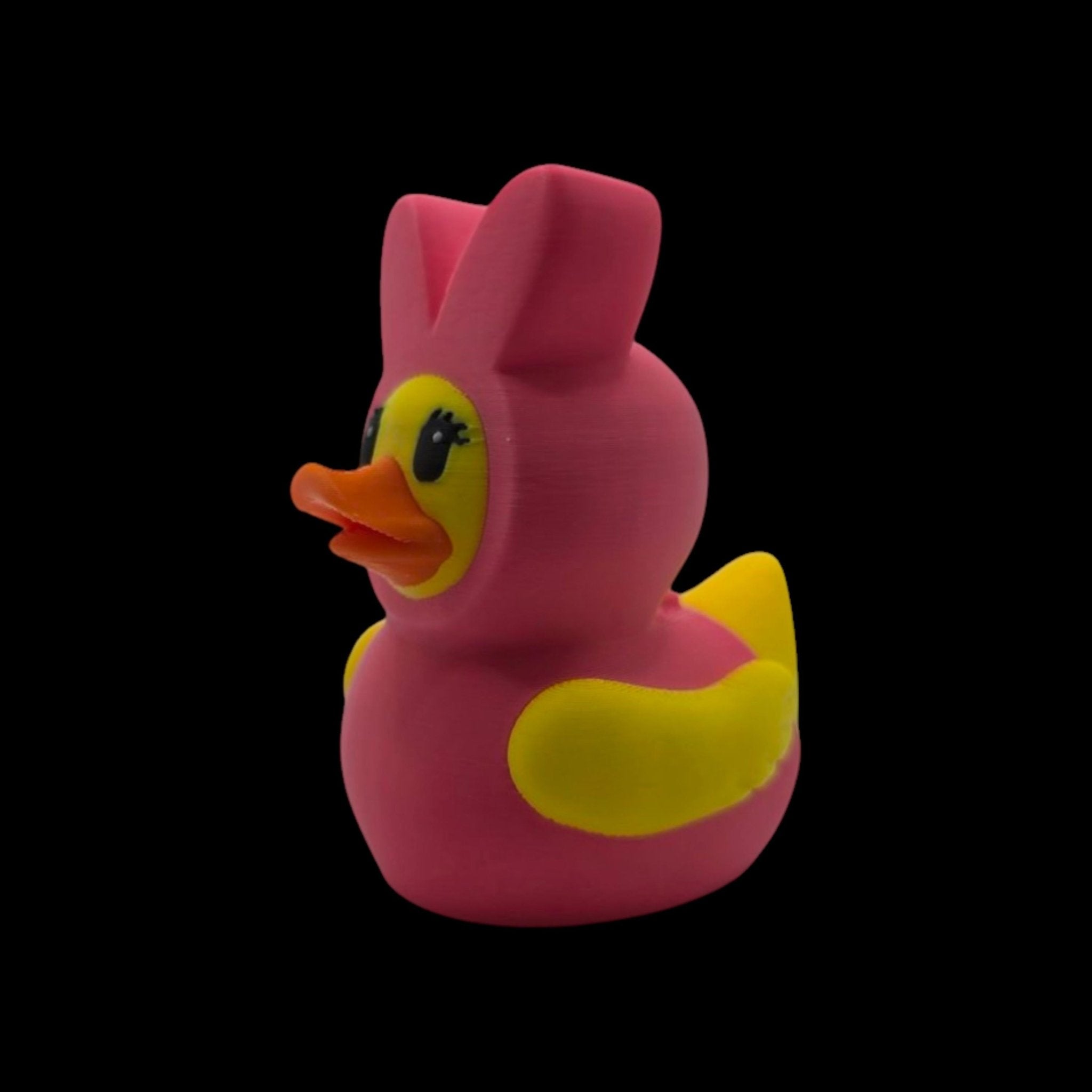 3d Printed Duck Figurine Toy Marshmallow Peep Easter Decoration Accessory Candy Shaped Ornament Blue Pink - JM Designs