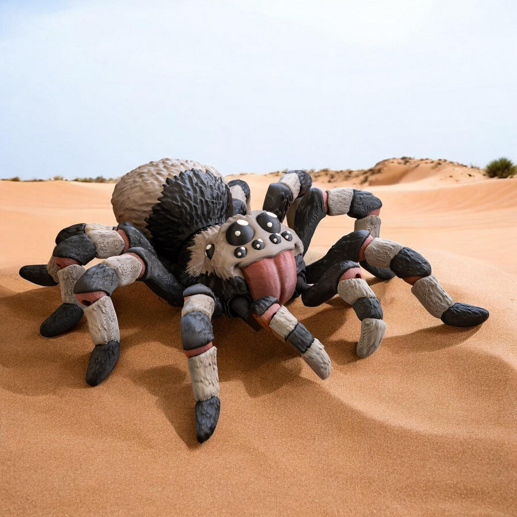 3D Printed Spider Figurine, Realistic Tarantula Model for Collectors - JM Designs