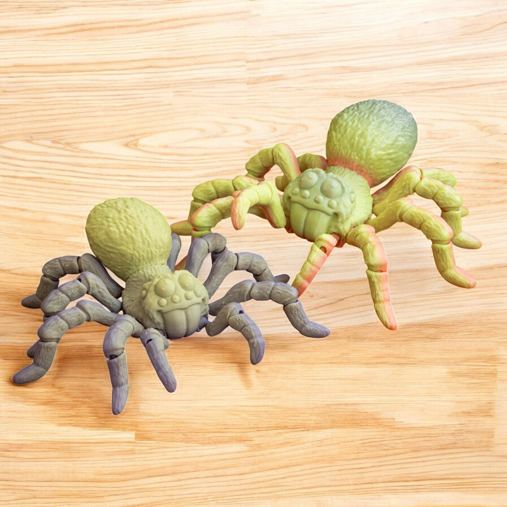 3D Printed Spider Figurine, Realistic Tarantula Model for Collectors - JM Designs