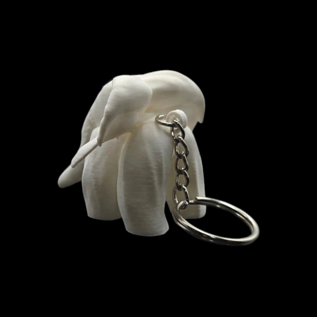 4 Different Elephant Towel Keychain - JM Designs
