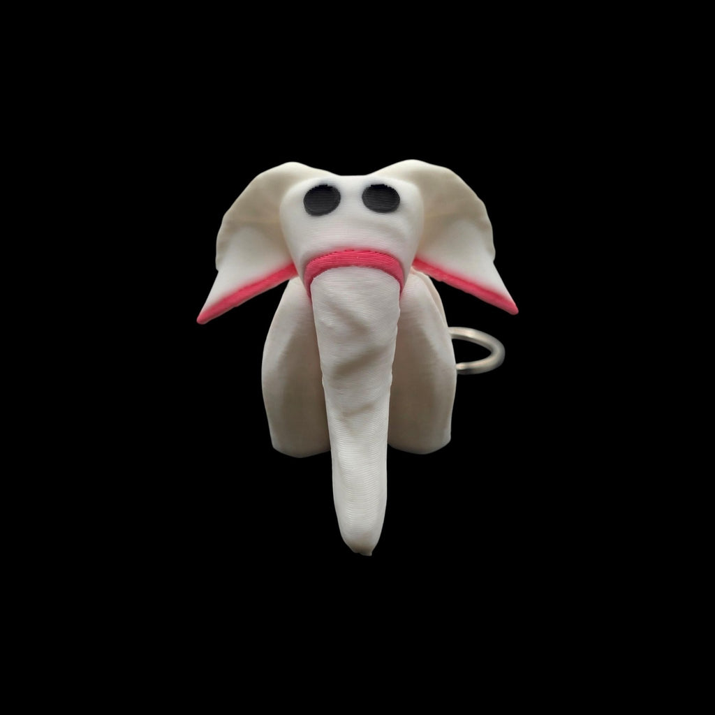 4 Different Elephant Towel Keychain - JM Designs
