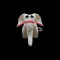 4 Different Elephant Towel Keychain - JM Designs