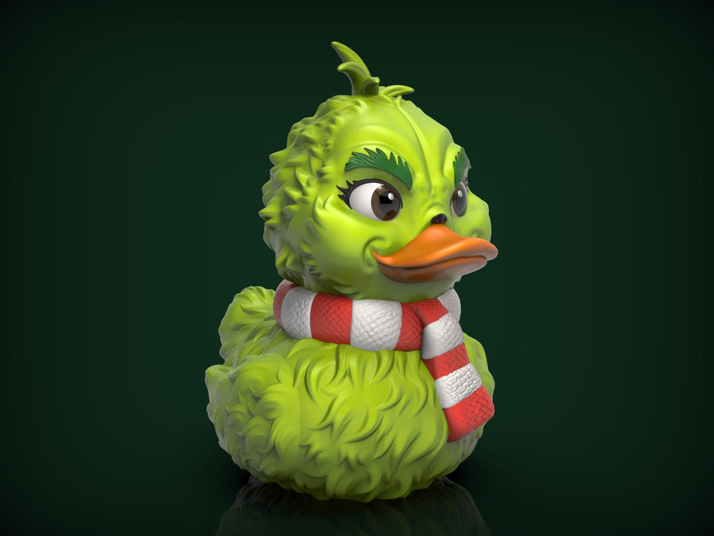 5 Different Inspired Grinch Duck Figurine Christmas Decoration Holiday Gift Idea Perfect Present Santa Ornament - JM Designs