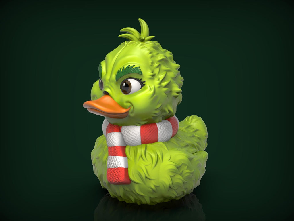 5 Different Inspired Grinch Duck Figurine Christmas Decoration Holiday Gift Idea Perfect Present Santa Ornament - JM Designs