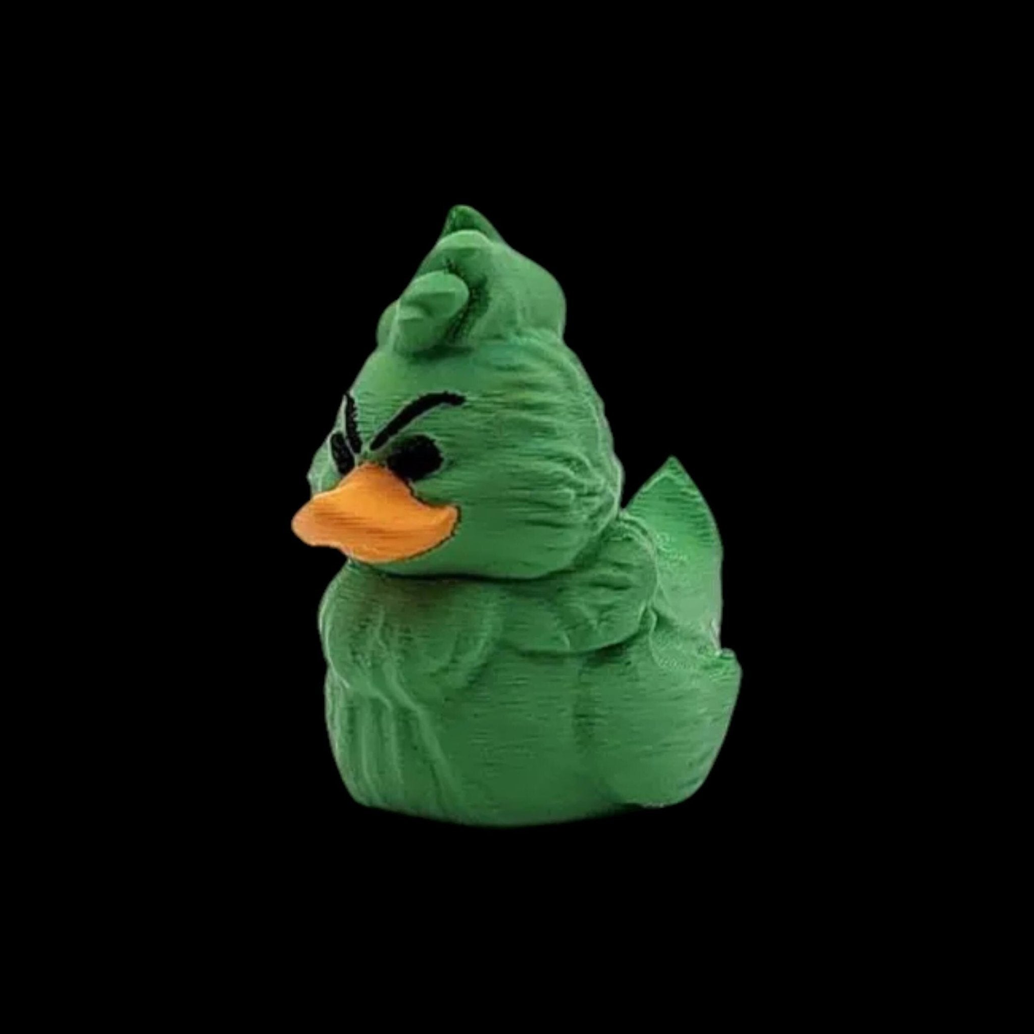5 Different Inspired Grinch Duck Figurine Christmas Decoration Holiday Gift Idea Perfect Present Santa Ornament - JM Designs