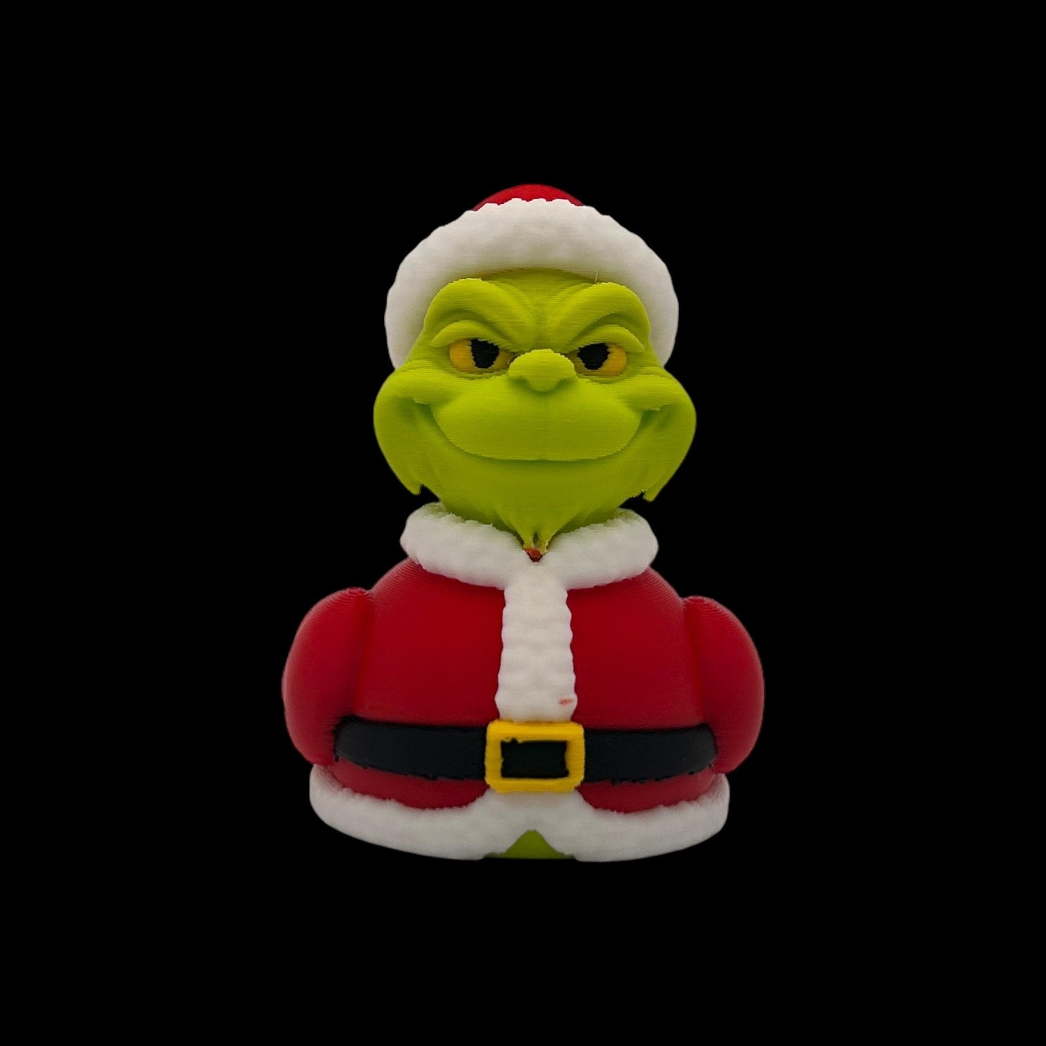 5 Different Inspired Grinch Duck Figurine Christmas Decoration Holiday Gift Idea Perfect Present Santa Ornament - JM Designs