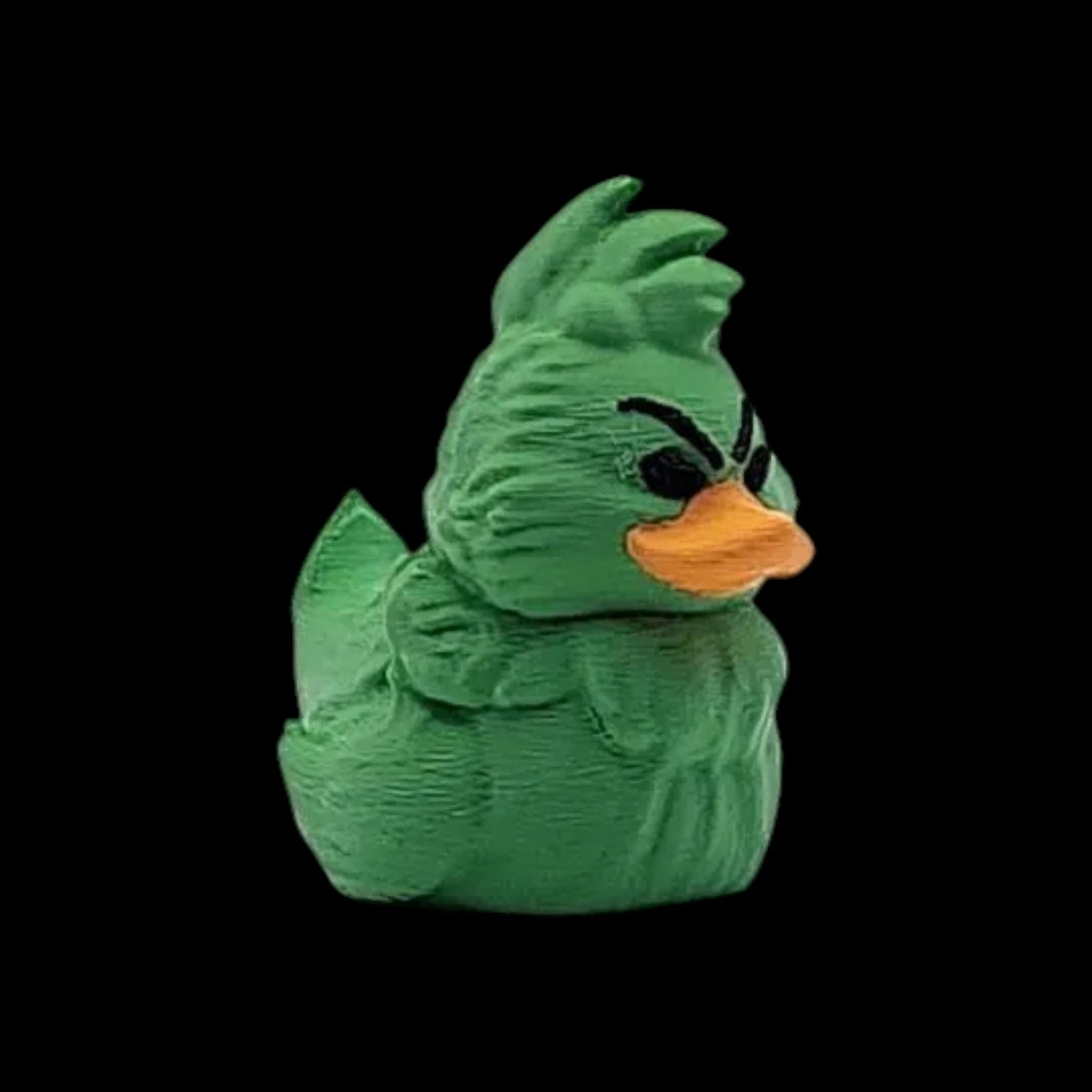 5 Different Inspired Grinch Duck Figurine Christmas Decoration Holiday Gift Idea Perfect Present Santa Ornament - JM Designs