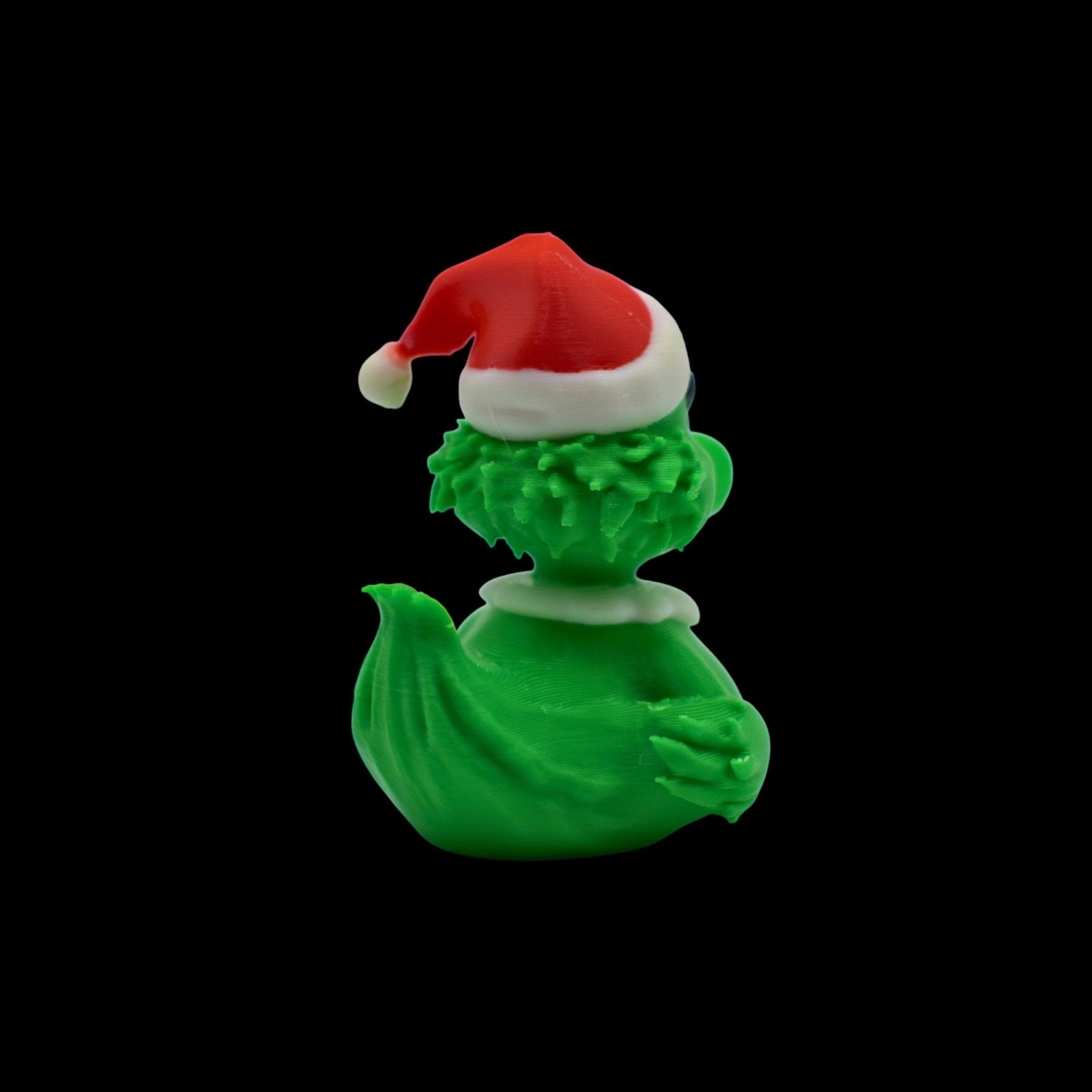 5 Different Inspired Grinch Duck Figurine Christmas Decoration Holiday Gift Idea Perfect Present Santa Ornament - JM Designs