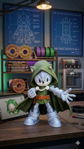 Sonic "Doctor Doom" Mashup Figure — Hand-Made 3D Print