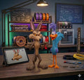 Wile Coyote and Road Runner Figure Set – Coyote & Road Bird Inspired 3D Printed Collectible Decor Fan Art