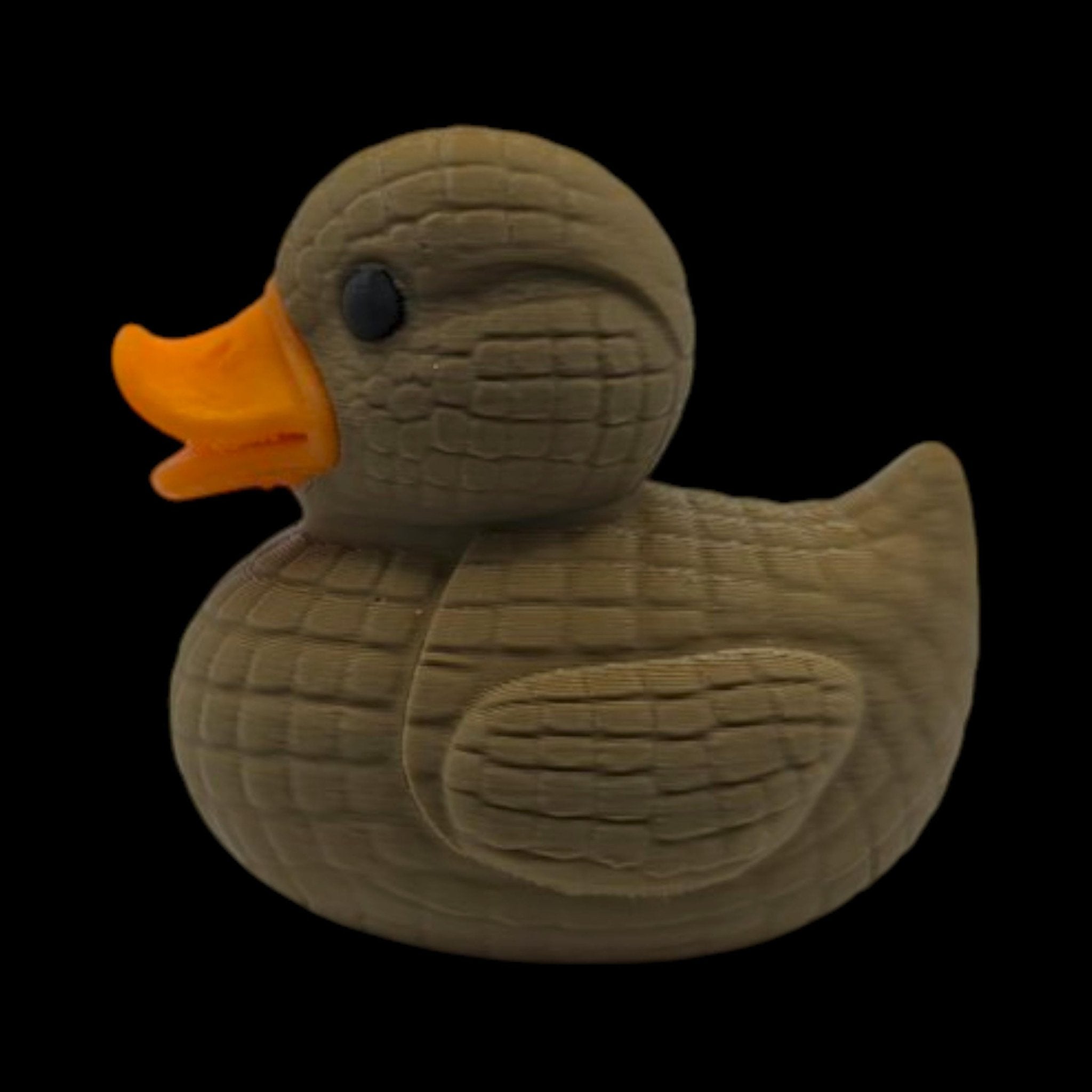 Armadillo Duck Figurine Desk Toy Office Animal Enthusiast Collectible Statue Dashboard Ornament Cruise Ducking - JM Designs