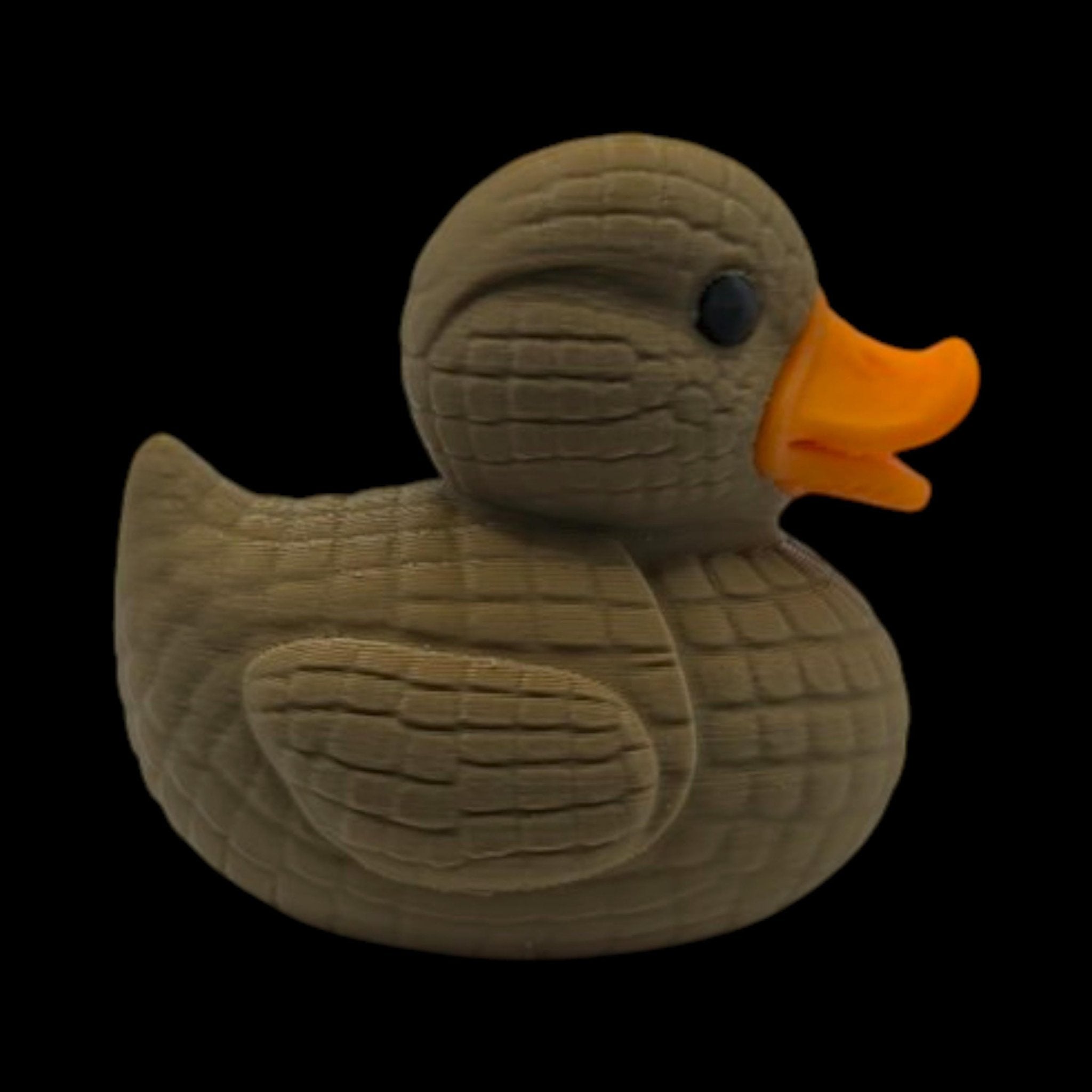 Armadillo Duck Figurine Desk Toy Office Animal Enthusiast Collectible Statue Dashboard Ornament Cruise Ducking - JM Designs