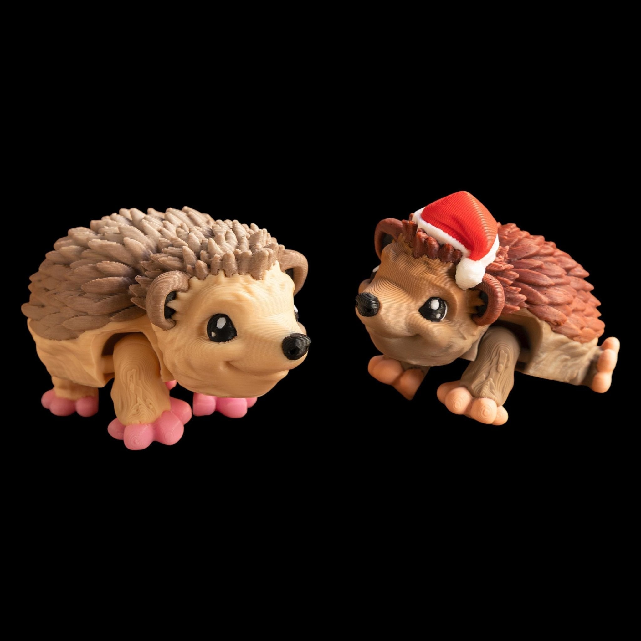 Articulated Hedgehog Toy, 3D Printed Desk Accessory for Stress Relief - JM Designs