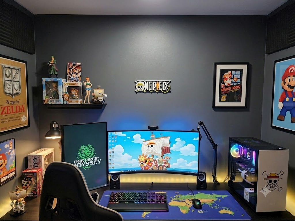 One Piece Logo 3D Printed Wall Art / Desk Sign