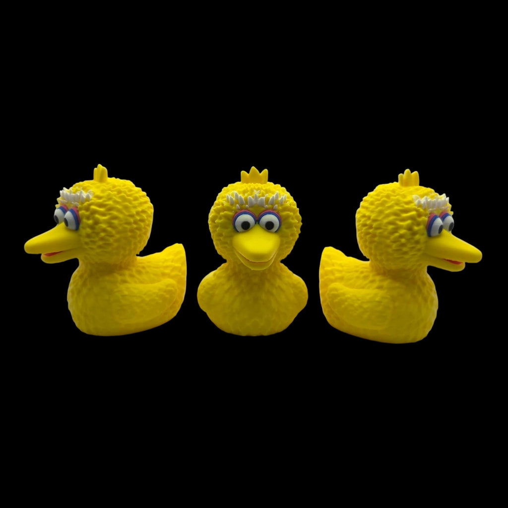 Big Bird Duck Bath Toy, 3D Printed Sesame Street Character for Fun Time - JM Designs
