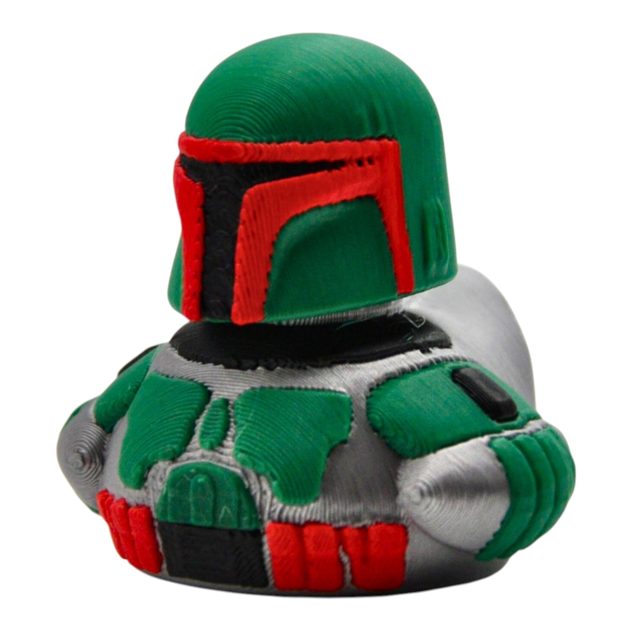 Boba Fett Inspired Duck Star Wars Dashboard Buddy Bounty Hunter Collector’s Cruise & Gift - JM Designs