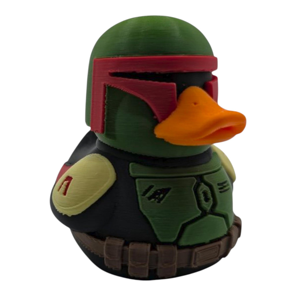 Boba Fett Inspired Duck Star Wars Dashboard Buddy Bounty Hunter Collector’s Cruise & Gift - JM Designs