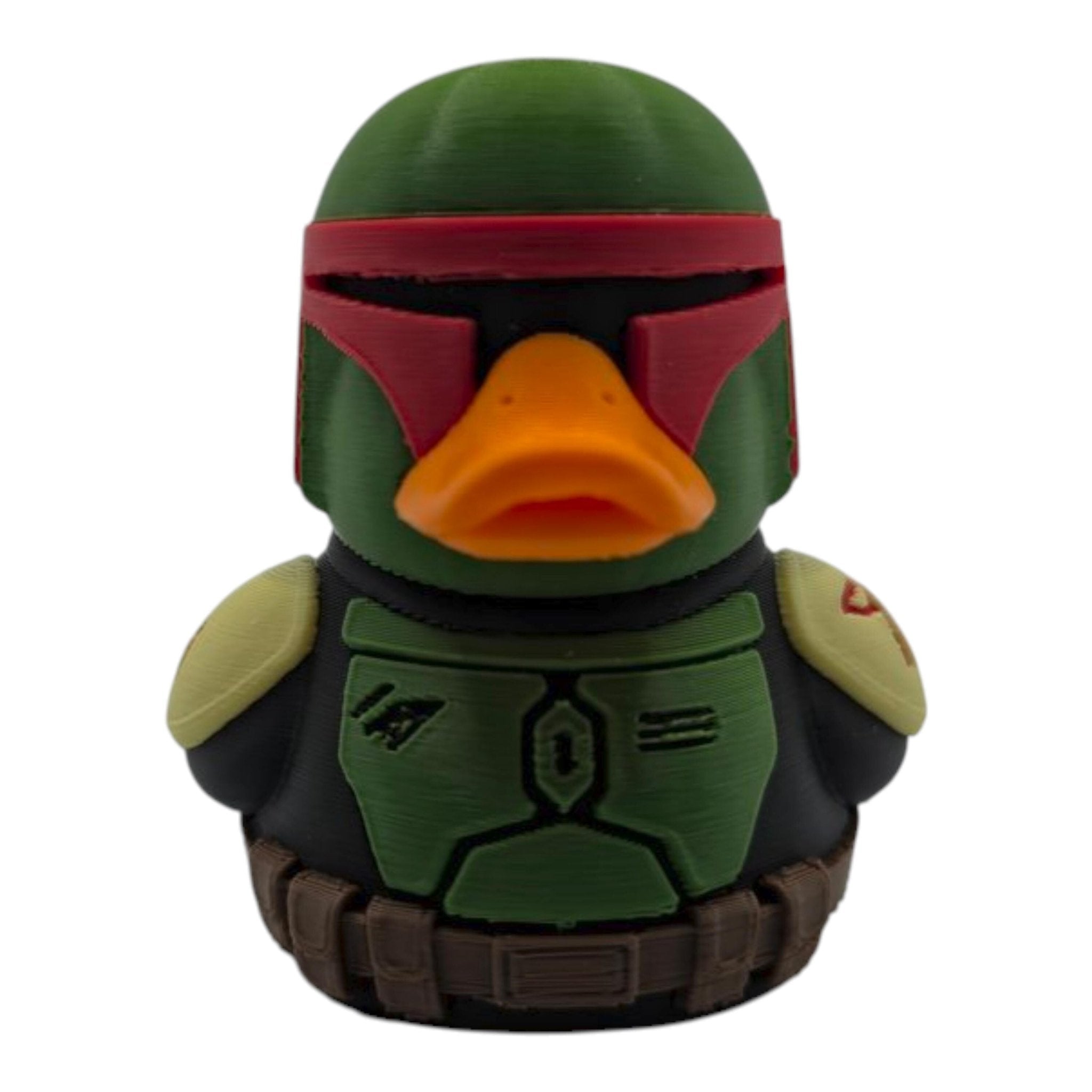 Boba Fett Inspired Duck Star Wars Dashboard Buddy Bounty Hunter Collector’s Cruise & Gift - JM Designs