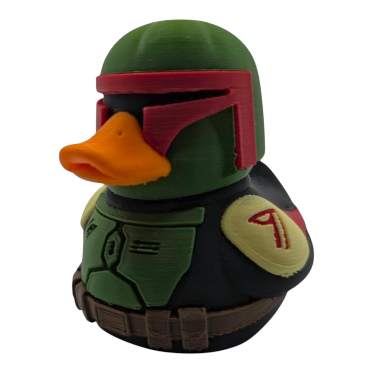Boba Fett Inspired Duck Star Wars Dashboard Buddy Bounty Hunter Collector’s Cruise & Gift - JM Designs