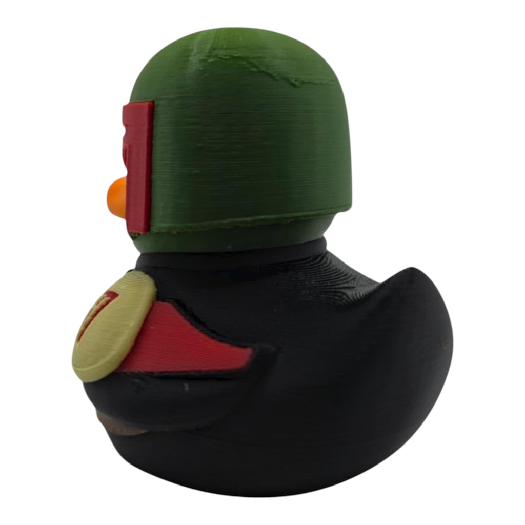 Boba Fett Inspired Duck Star Wars Dashboard Buddy Bounty Hunter Collector’s Cruise & Gift - JM Designs