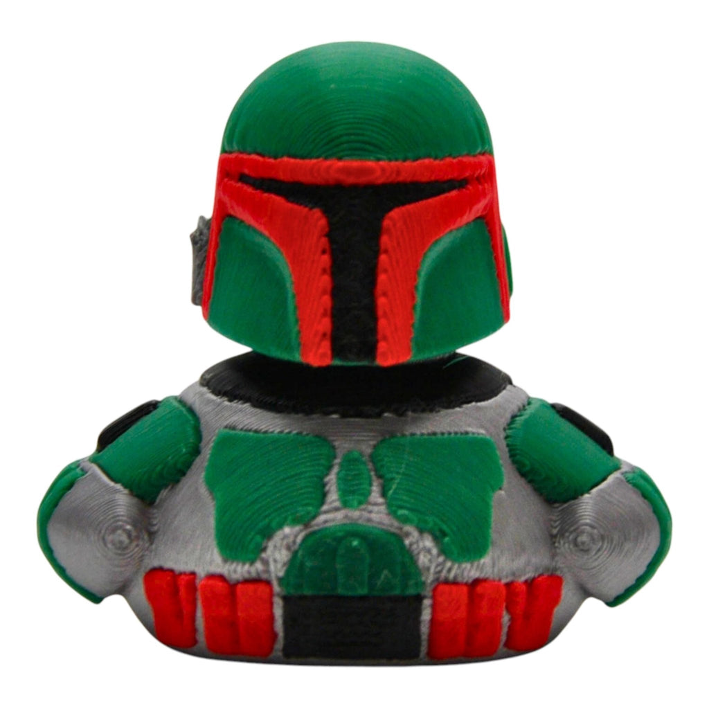 Boba Fett Inspired Duck Star Wars Dashboard Buddy Bounty Hunter Collector’s Cruise & Gift - JM Designs