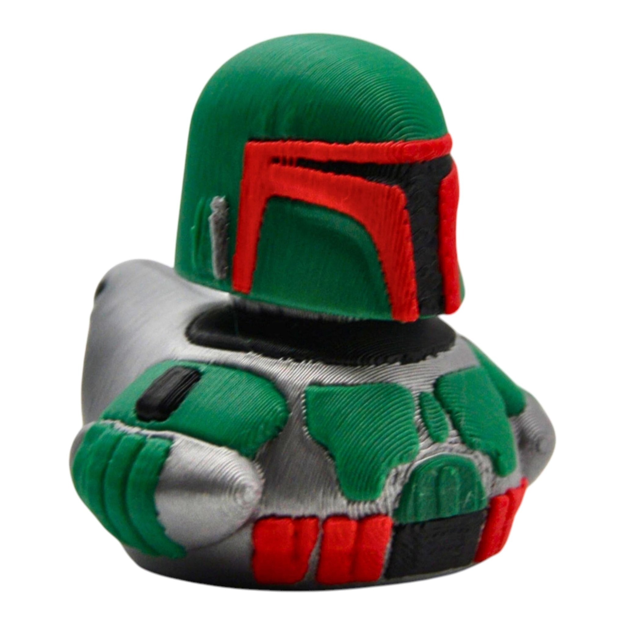 Boba Fett Inspired Duck Star Wars Dashboard Buddy Bounty Hunter Collector’s Cruise & Gift - JM Designs