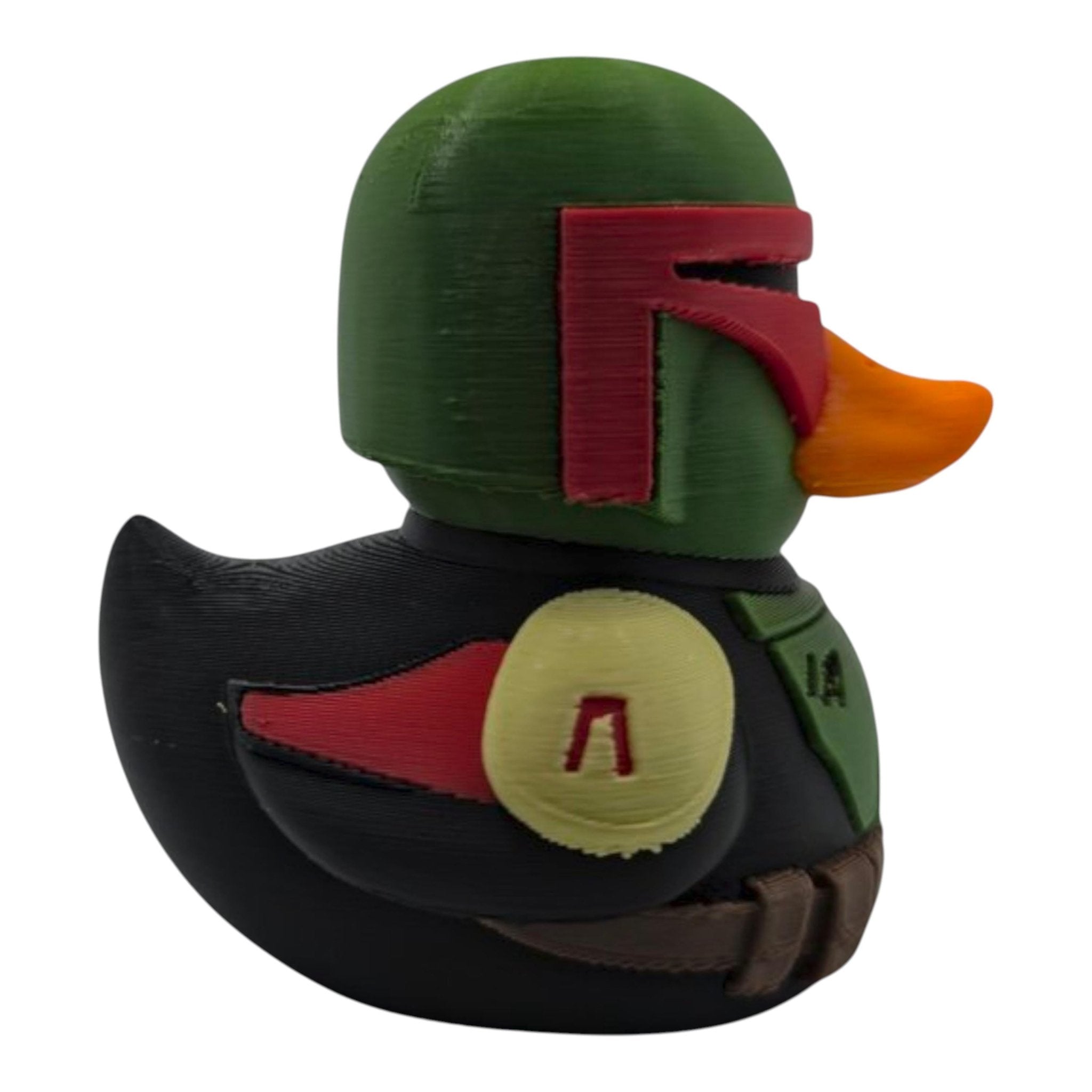 Boba Fett Inspired Duck Star Wars Dashboard Buddy Bounty Hunter Collector’s Cruise & Gift - JM Designs