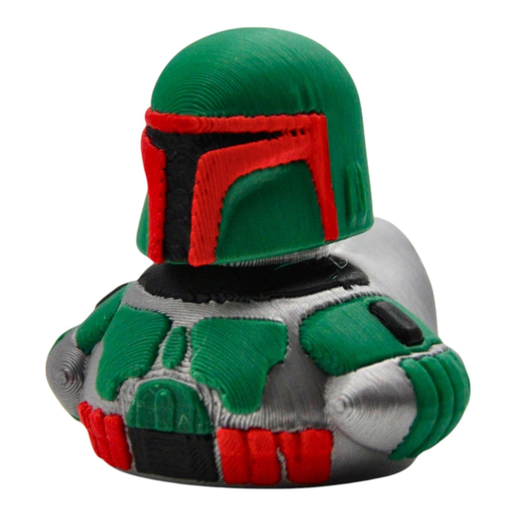 Boba Fett Inspired Duck Star Wars Dashboard Buddy Bounty Hunter Collector’s Cruise & Gift - JM Designs