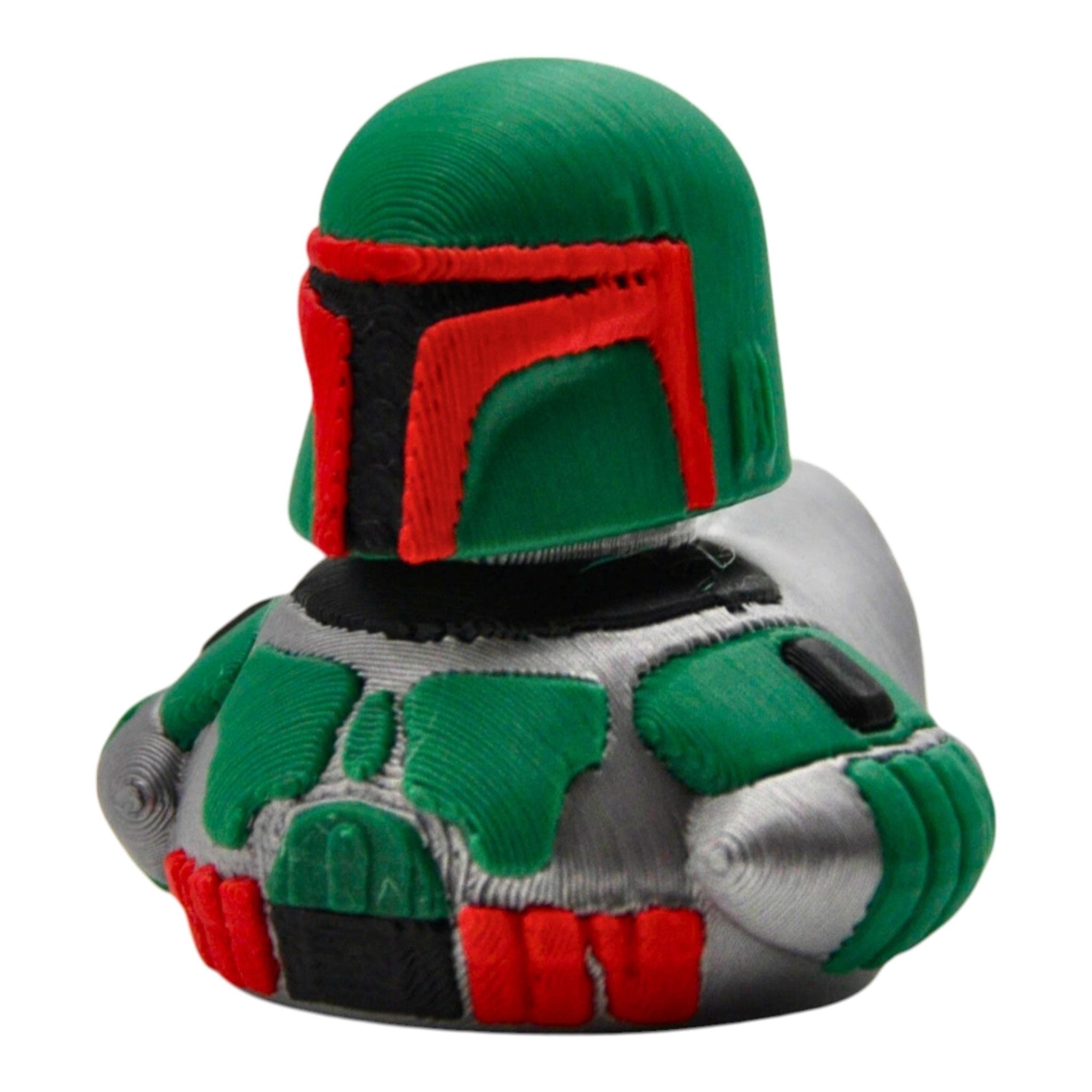 Boba Fett Inspired Duck Star Wars Dashboard Buddy Bounty Hunter Collector’s Cruise & Gift - JM Designs