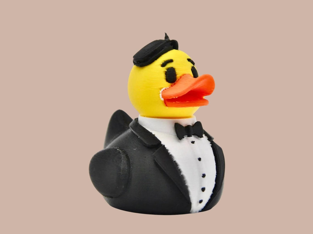 Bride & Groom Duck Wedding Cake Topper, Keepsake Set for Newlyweds - JM Designs