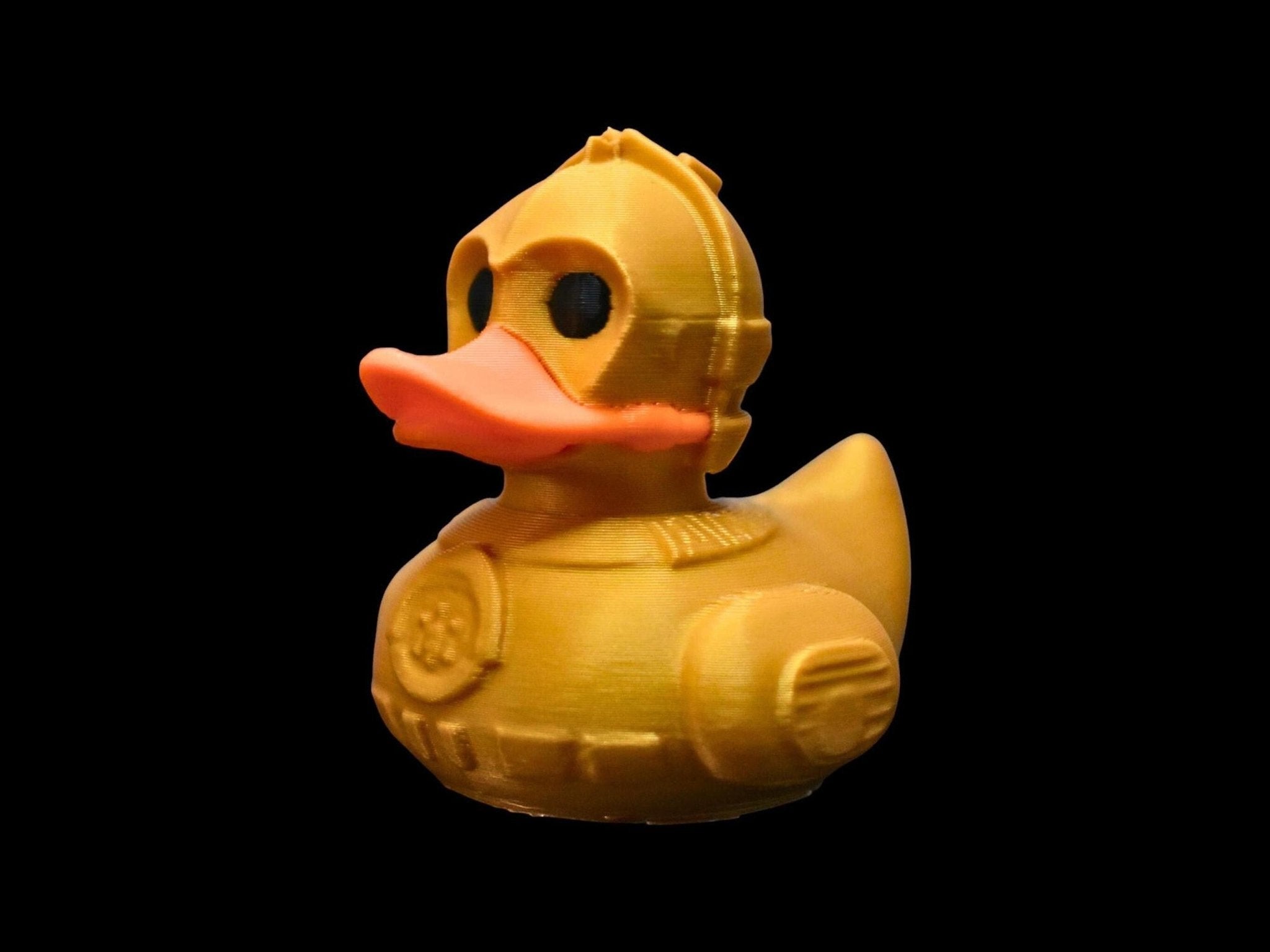 C3PO Rubber Duck, Fun Star Wars Bath Toy for Space-Themed Decor - JM Designs