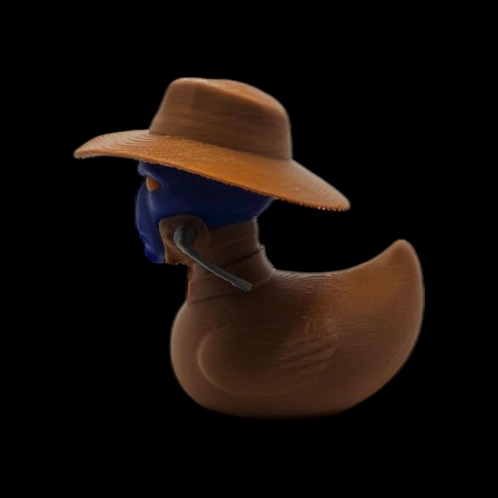 cad bane Inspired duck Star Wars Blue Alien Hat Wearing book of boba fett - JM Designs