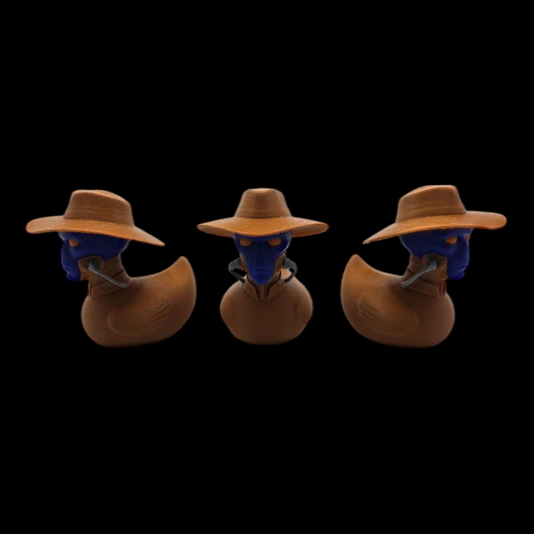 cad bane Inspired duck Star Wars Blue Alien Hat Wearing book of boba fett - JM Designs