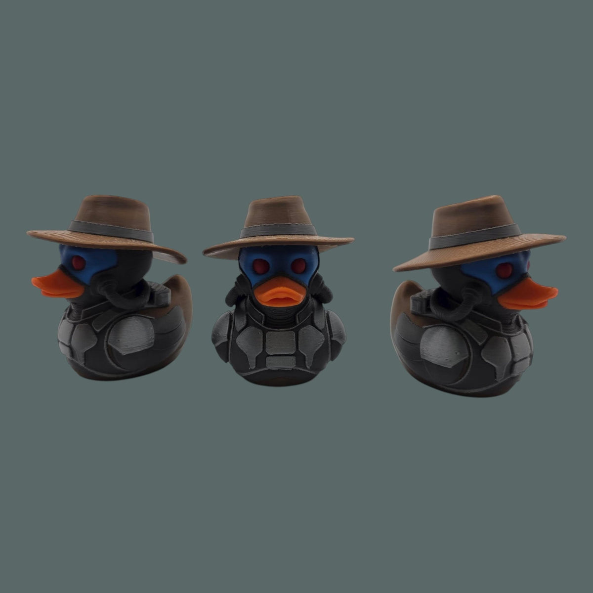 Cad Bane Inspired Duck Star Wars Figure Collectible Desk Decoration Display Piece Bounty Hunter Character - JM Designs