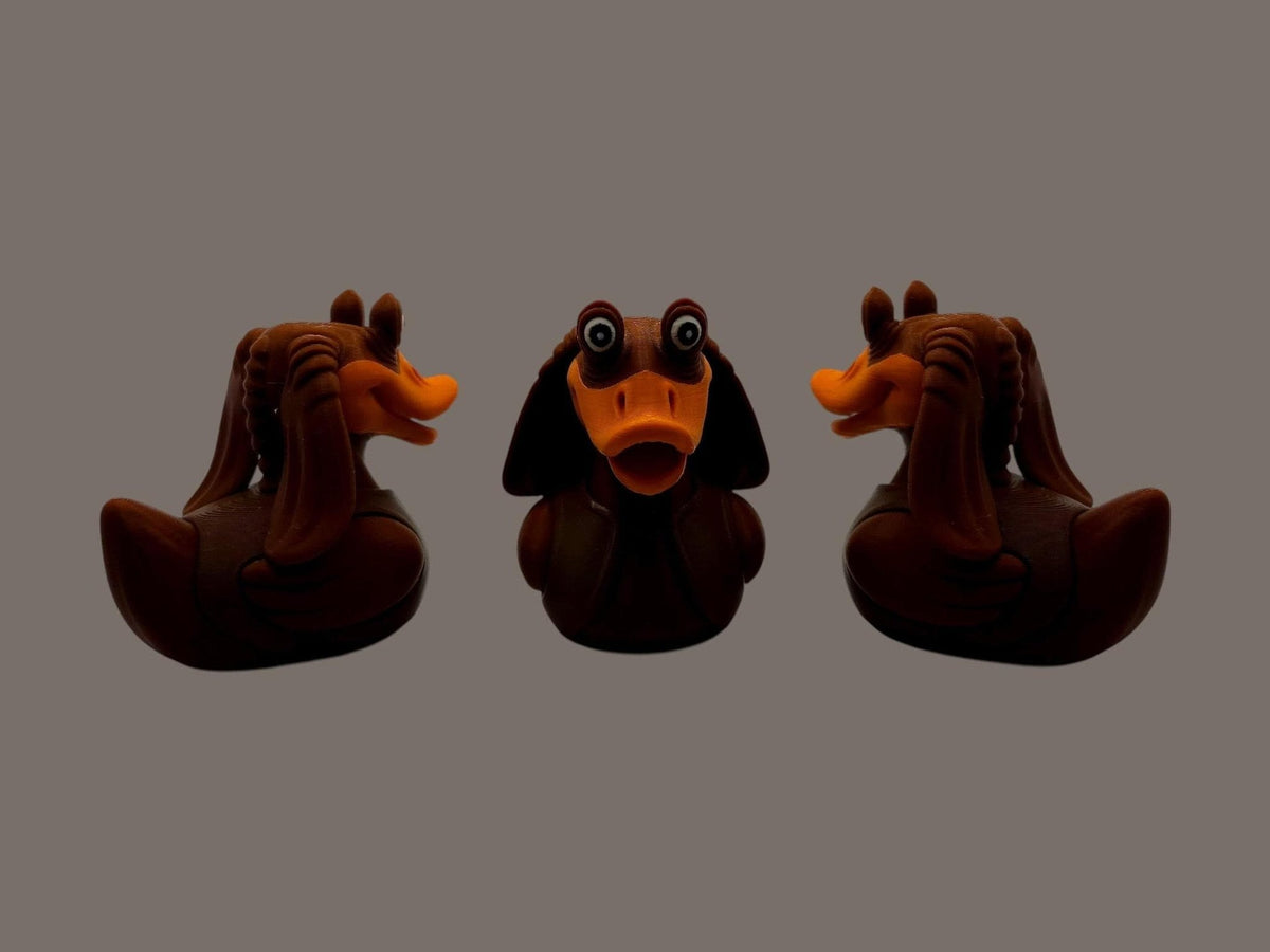 Car Decoration Jar Jar Duck Figure, Dash Ornament for Star Wars Fans - JM Designs