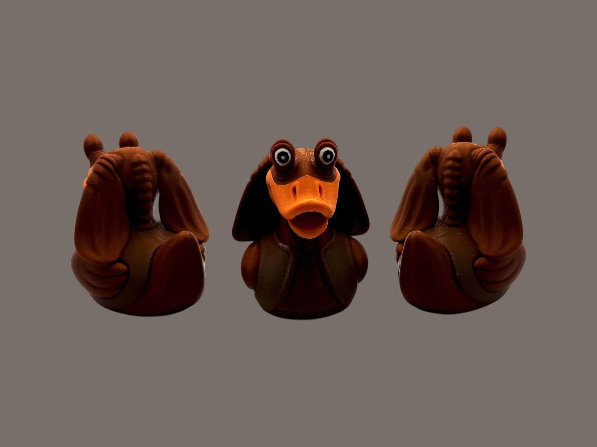 Car Decoration Jar Jar Duck Figure, Dash Ornament for Star Wars Fans - JM Designs
