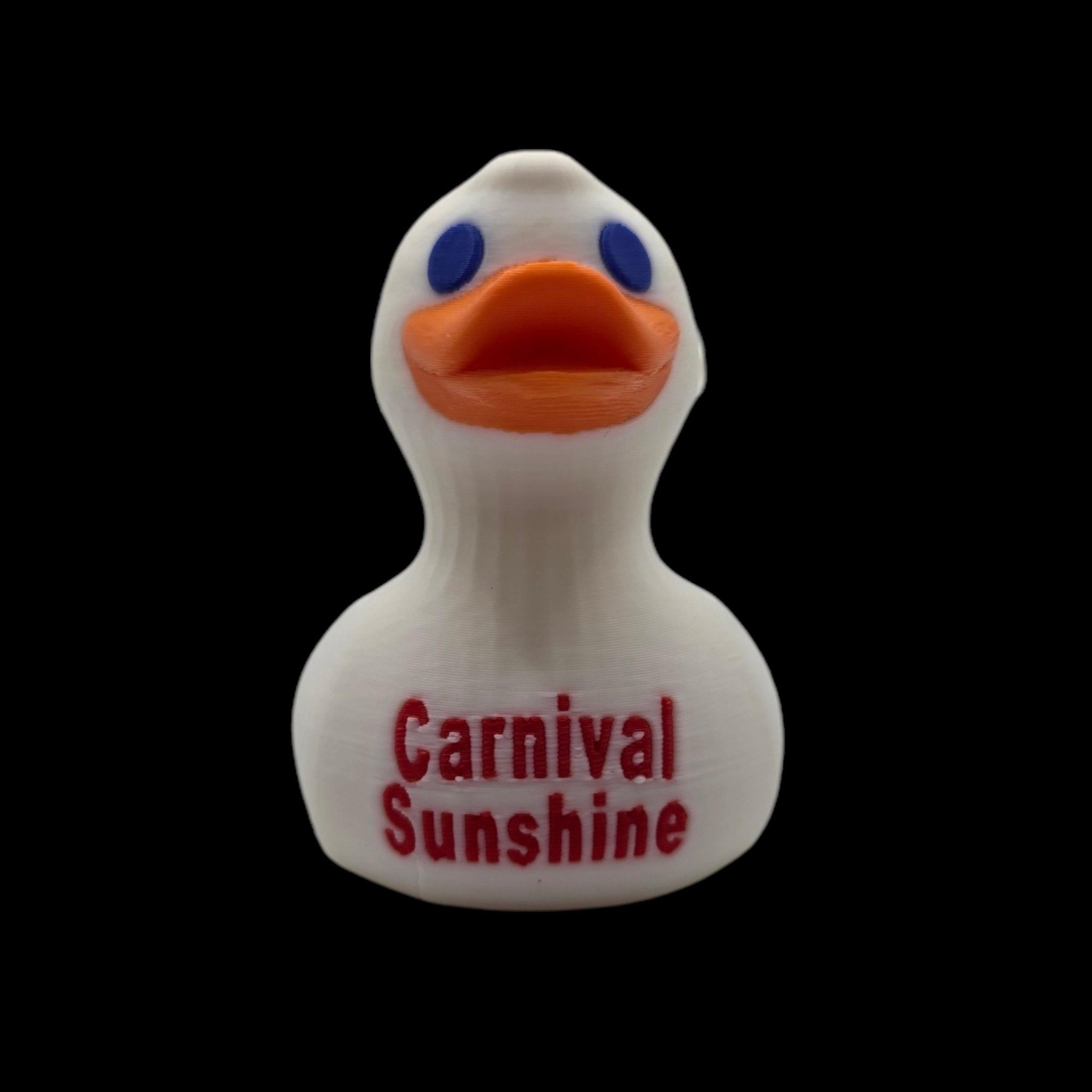 Carnival Cruise Inspired Duck, 3D Printed Novelty with Custom Ship Name - JM Designs