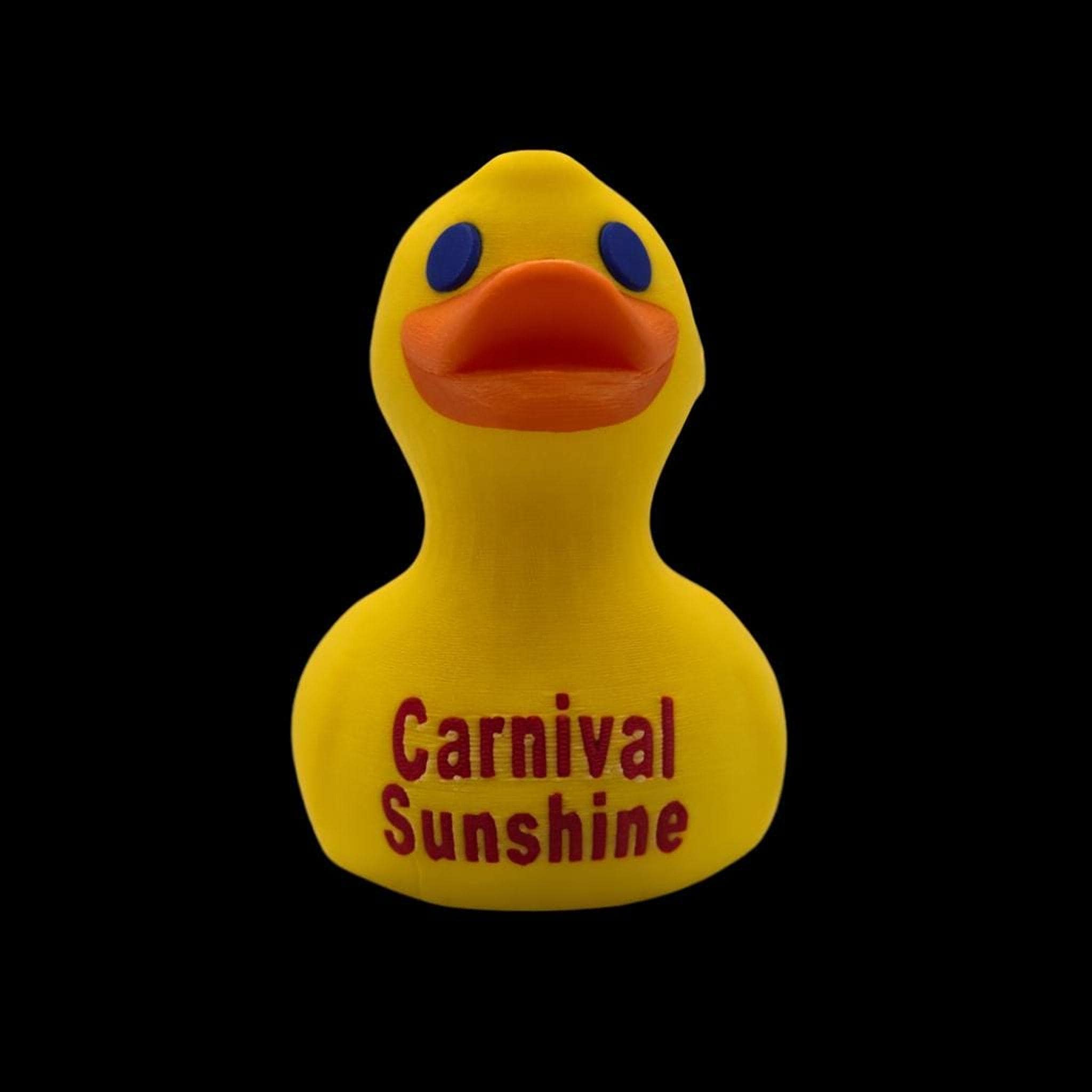 Carnival Cruise Inspired Duck, 3D Printed Novelty with Custom Ship Name - JM Designs