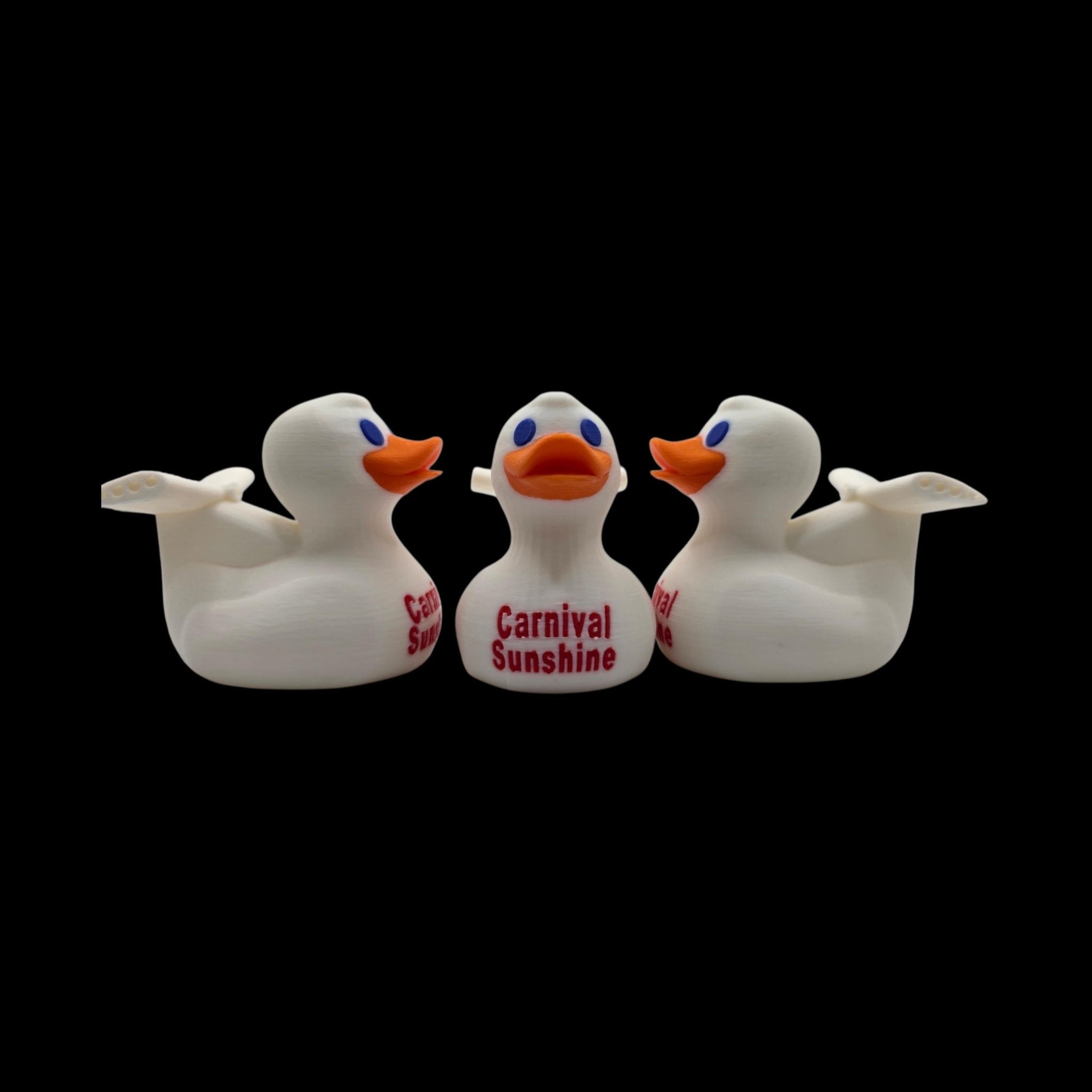 Carnival Cruise Inspired Duck, 3D Printed Novelty with Custom Ship Name - JM Designs